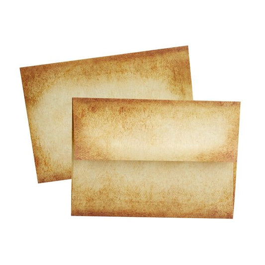 Aged Parchment  Envelopes-A6 size-10/Pk