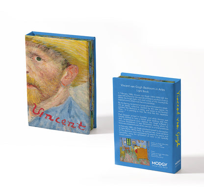 The Bedroom light book covers, front and back