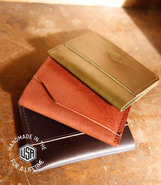 Small Batch Wallet - USA Made
