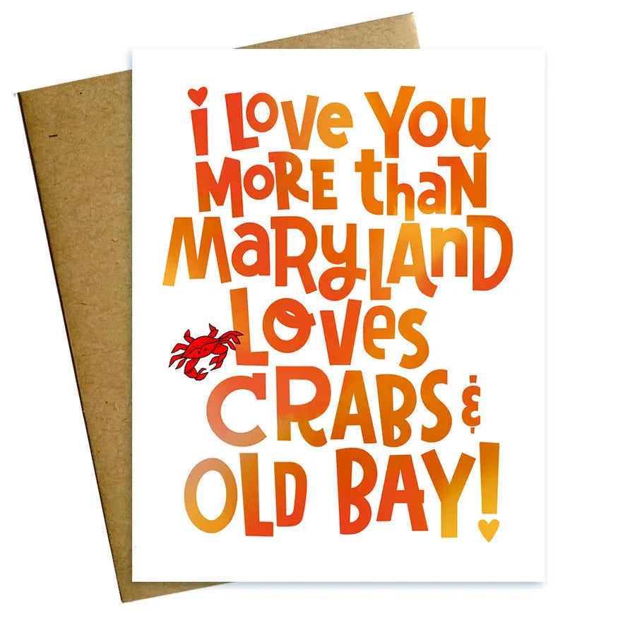 Love You More Than Crabs