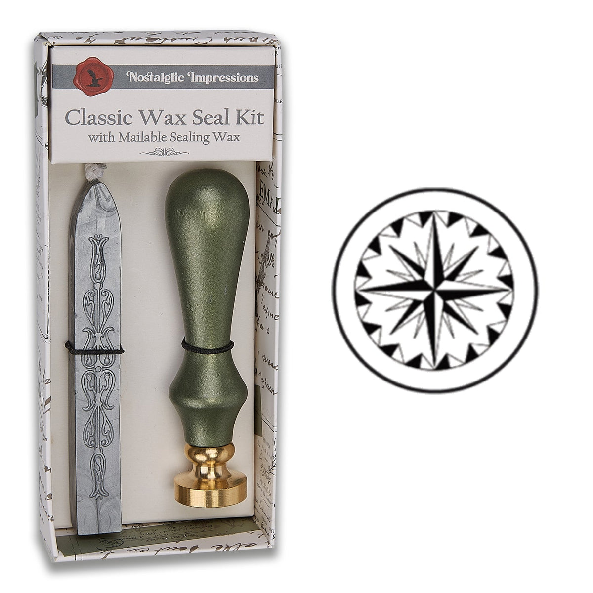 Nature-Inspired Wood Handle Wax Seal Kits