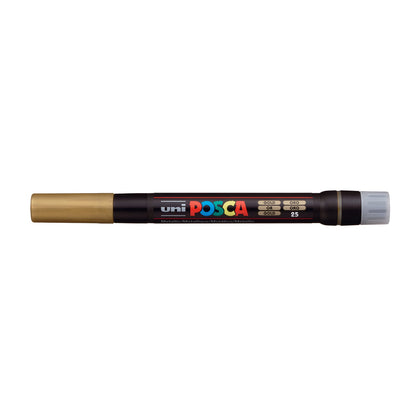 Posca Paint Brush Marker PC-350 - Gold