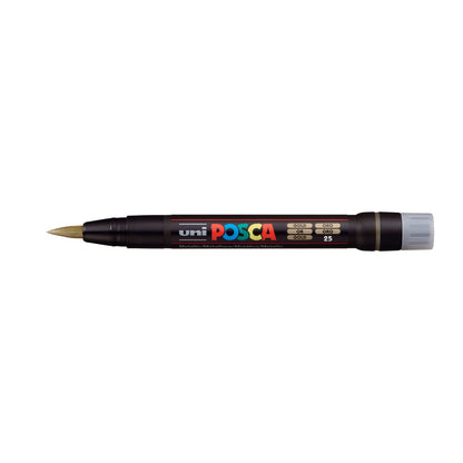 Posca Paint Brush Marker PC-350 - Gold