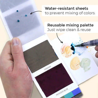 Spring Colorsheets - 16 Watercolors