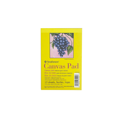 Strathmore Canvas Pad 300 Series - 4x6, 10 Sheets