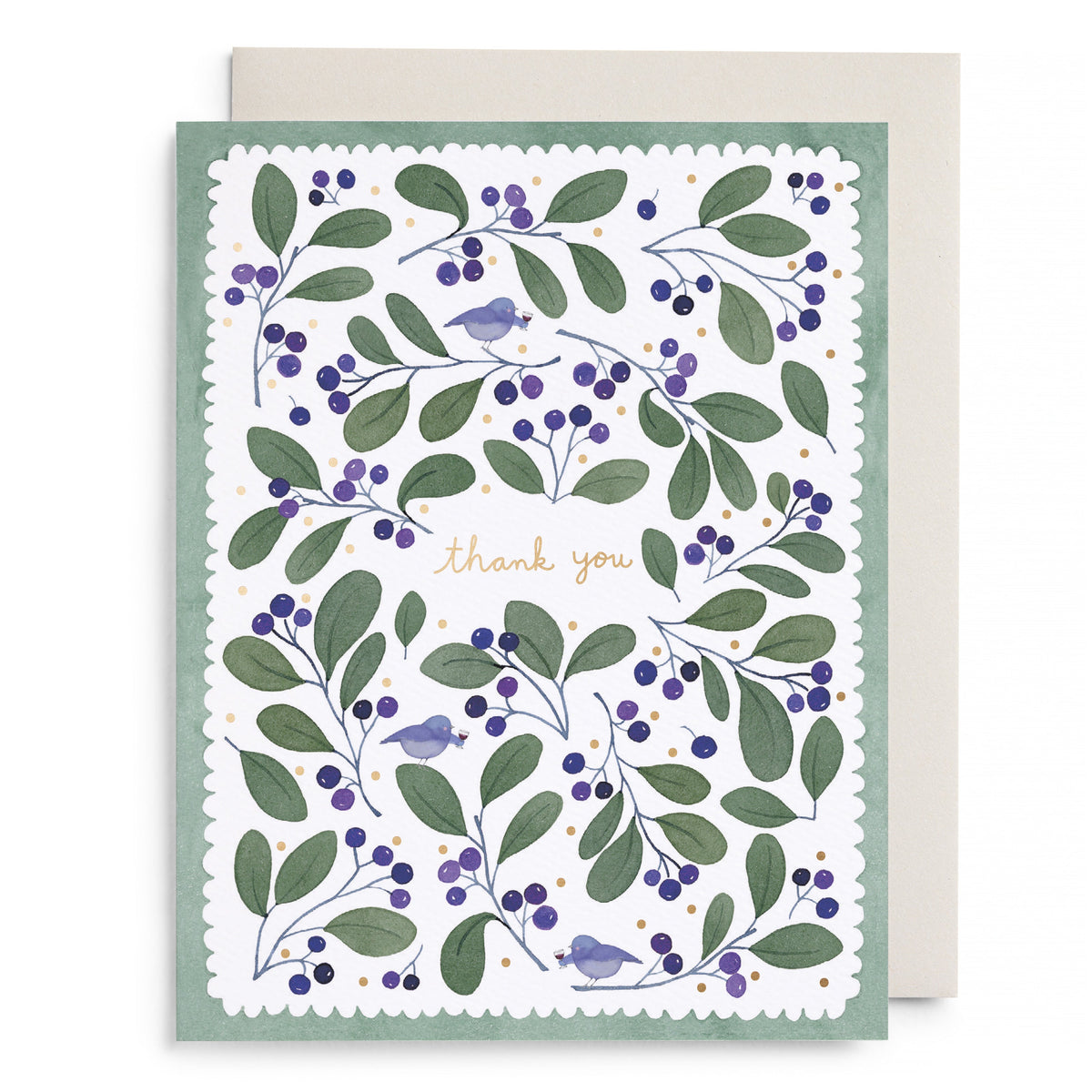Chirps and Cheers Thank You by E. Frances Paper, front