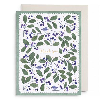 Chirps and Cheers Thank You by E. Frances Paper, front