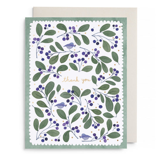 Chirps and Cheers Thank You by E. Frances Paper, front