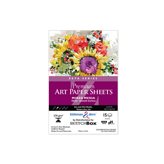 Stillman & Birn Zeta Mixed Media Paper--White