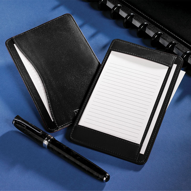 Levenger Pocket Briefcase, Leather 3x5 Note Card Holder
