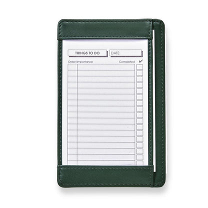 Levenger Pocket Briefcase, Leather 3x5 Note Card Holder