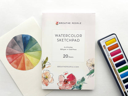 Watercolor Sketch Pad for Creative Practice