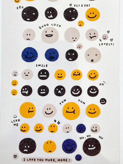 Smile Face Stickers