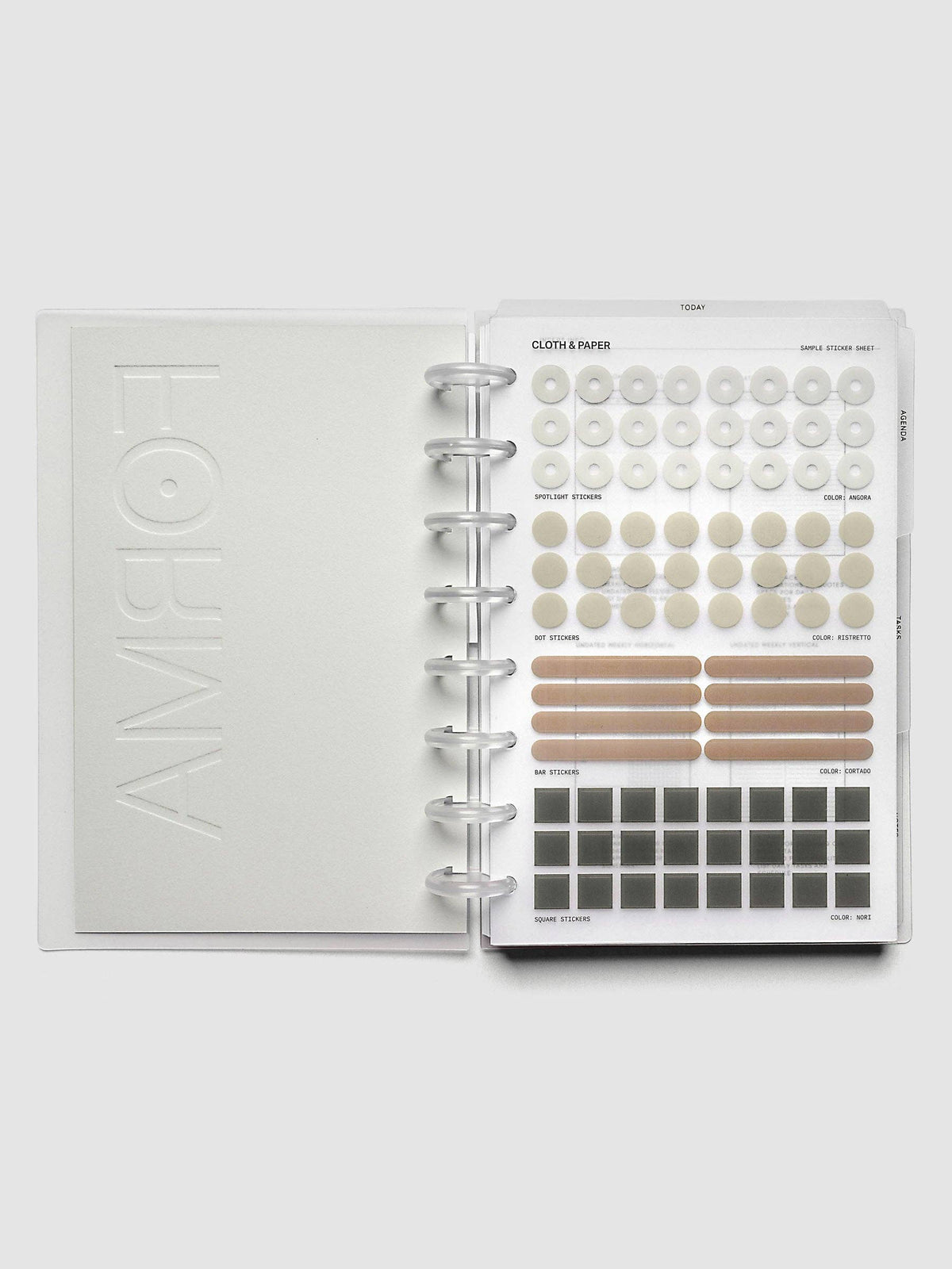 Half Letter - FORMA Modular Planner System