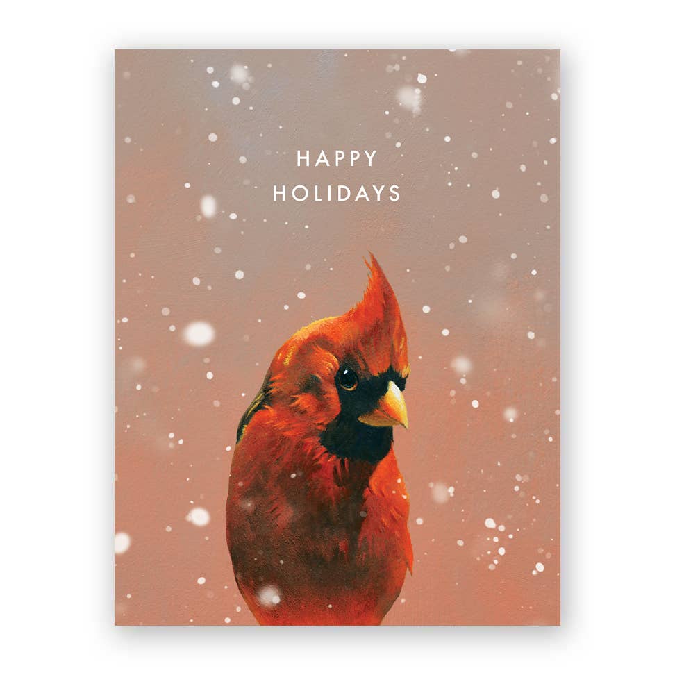 Cardinal Christmas Greeting Card: Set of 8