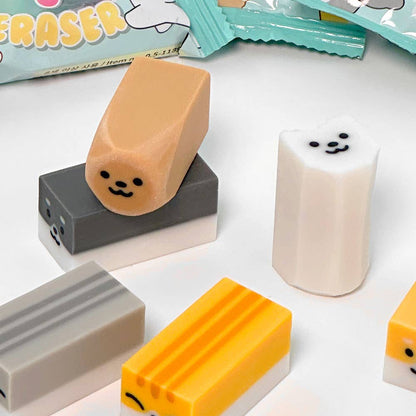 Stretchy Pet Blind Bag Eraser, Dog & Cat