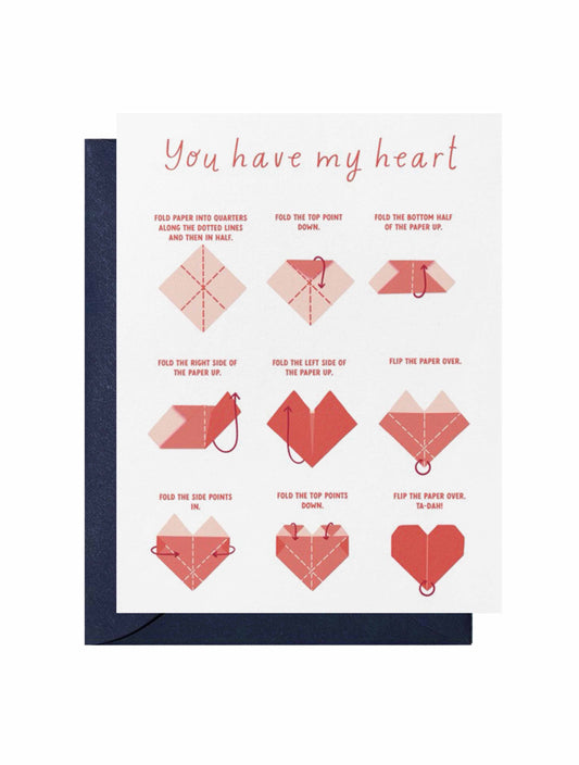You Have My Heart Card