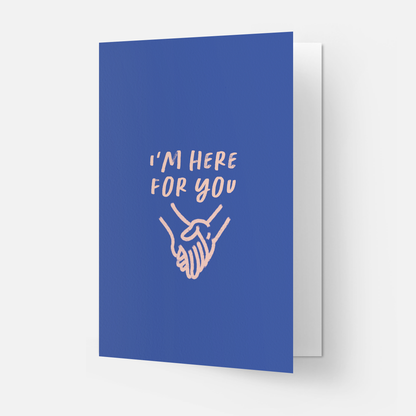 Here for your greeting card: Double