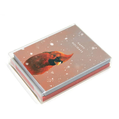 Cardinal Christmas Greeting Card: Set of 8