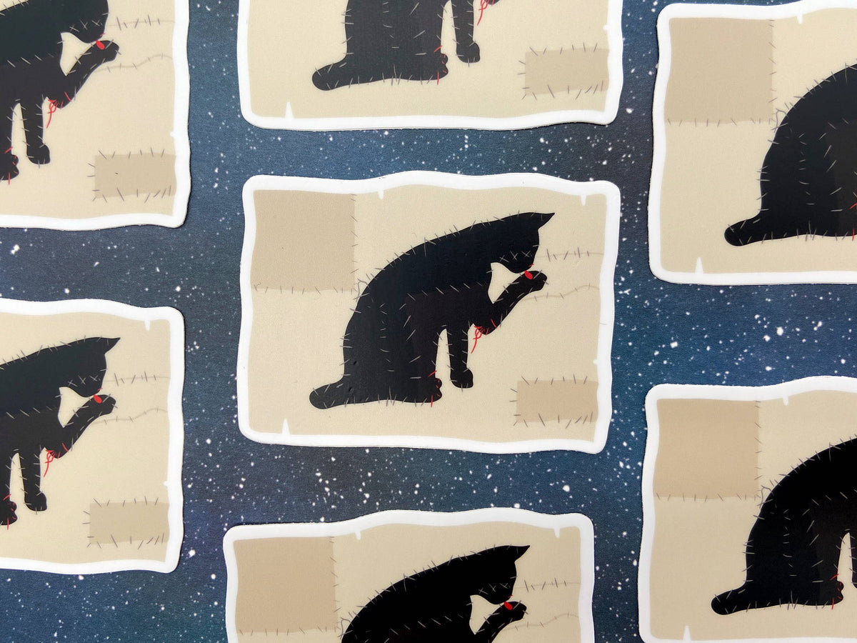 Vinyl Decal - Cat Flag - Our Flag Means Death