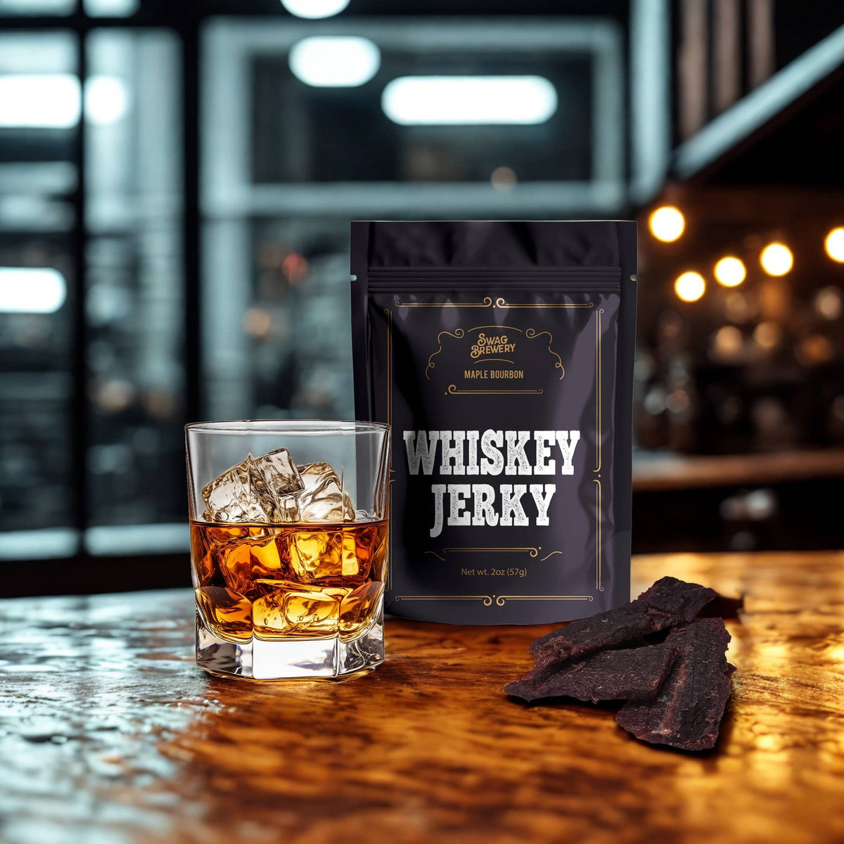 Whiskey Jerky - Gourmet Gift for Whiskey Lovers