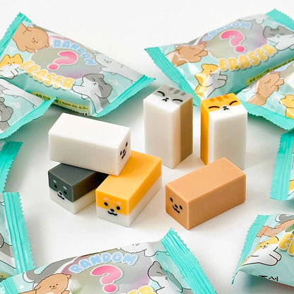 Stretchy Pet Blind Bag Eraser, Dog & Cat