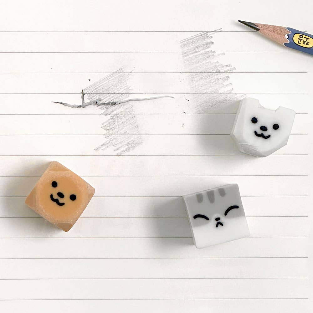 Stretchy Pet Blind Bag Eraser, Dog & Cat