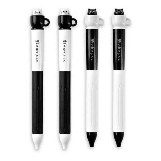 Spinning Cat Teacup Gel Pen, 0.5mm