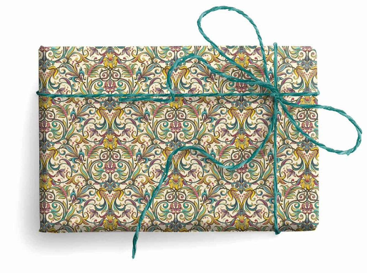 Florentine  Wrapping Paper, Regular Sheets 19.7 x 27.6 in.: Primavera