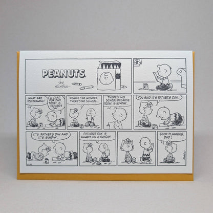 A Card for Dad - Peanuts