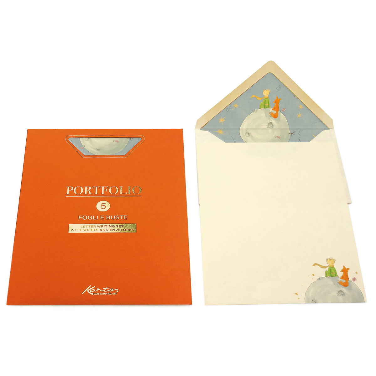 Sheet Letter Writing Sets Portfolio (5/5): Peacock