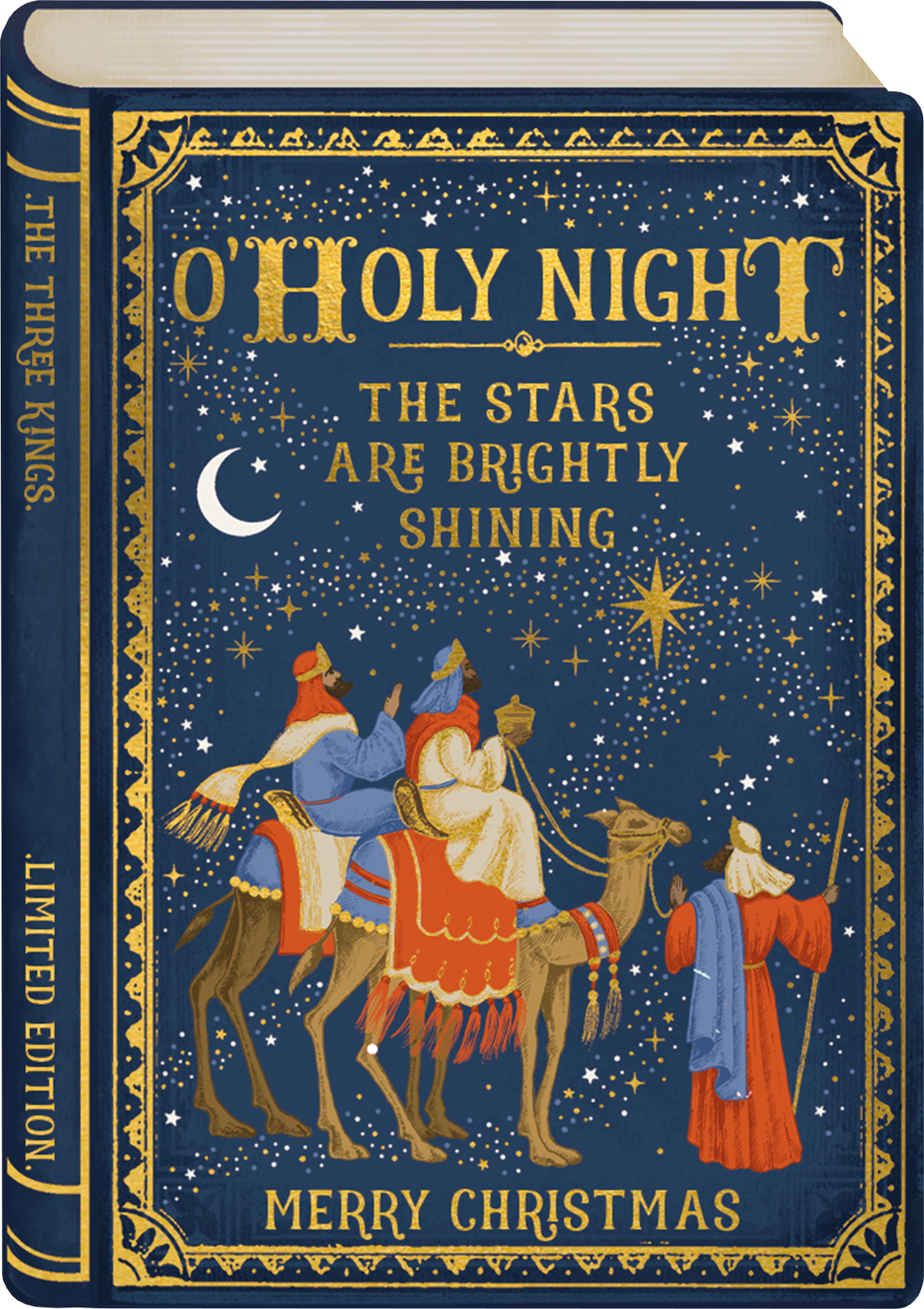 CHRISTMAS GREETING CARD O HOLY NIGHT ART FILE