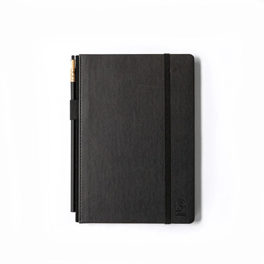 Slate Black Blank Journal