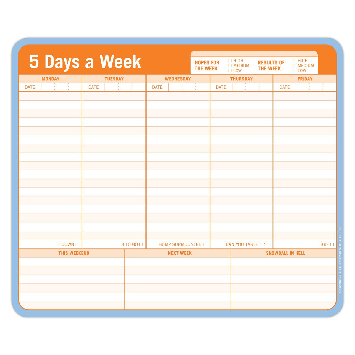 5 Days Mousepad