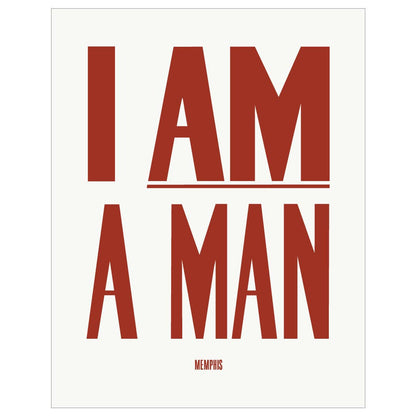 I Am A Man Civil Rights Protest Magnet