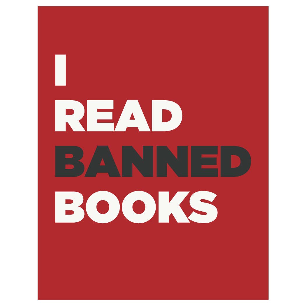 I Read Banned Books Magnet