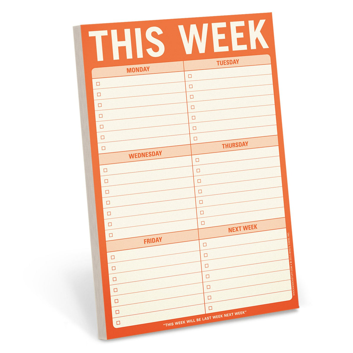 This Week Pad