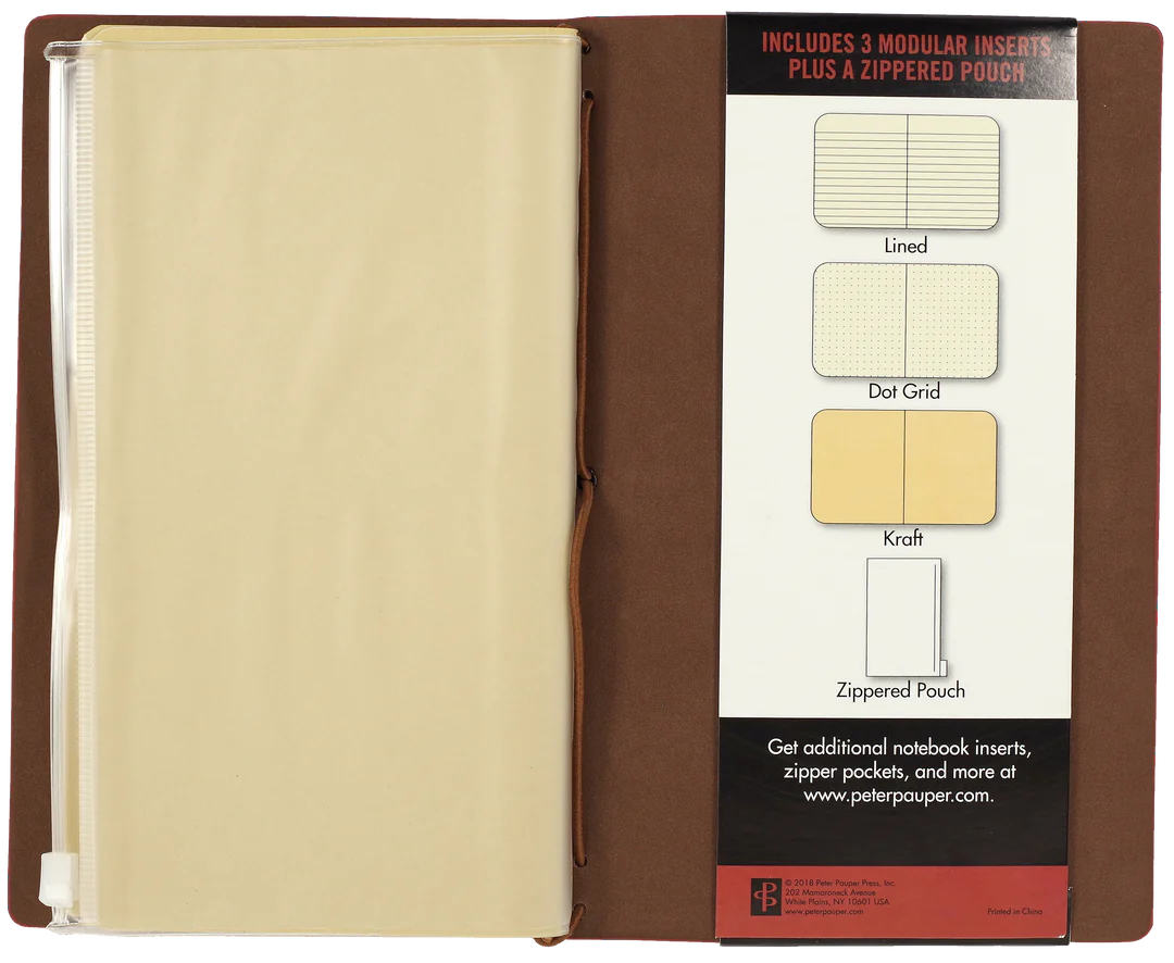 Voyager Burgundy Journal