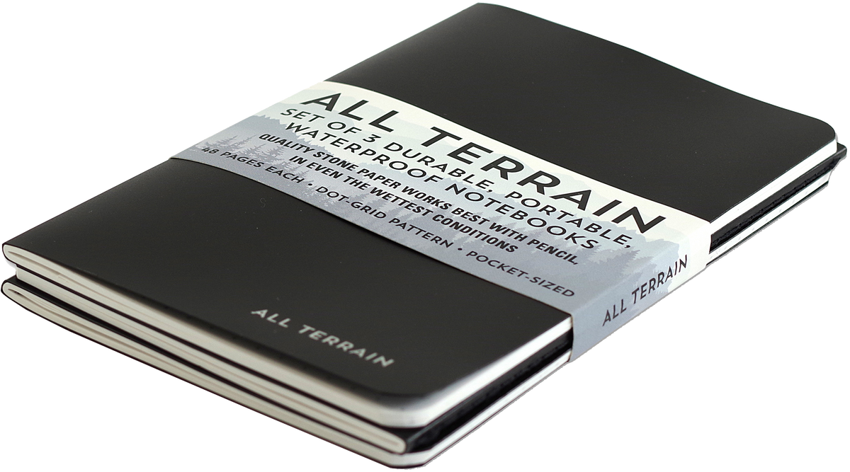 All Terrain: The Waterproof Notebook