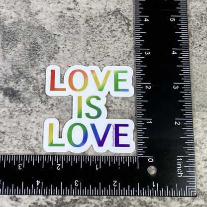 Love is Love Vinyl Sticker